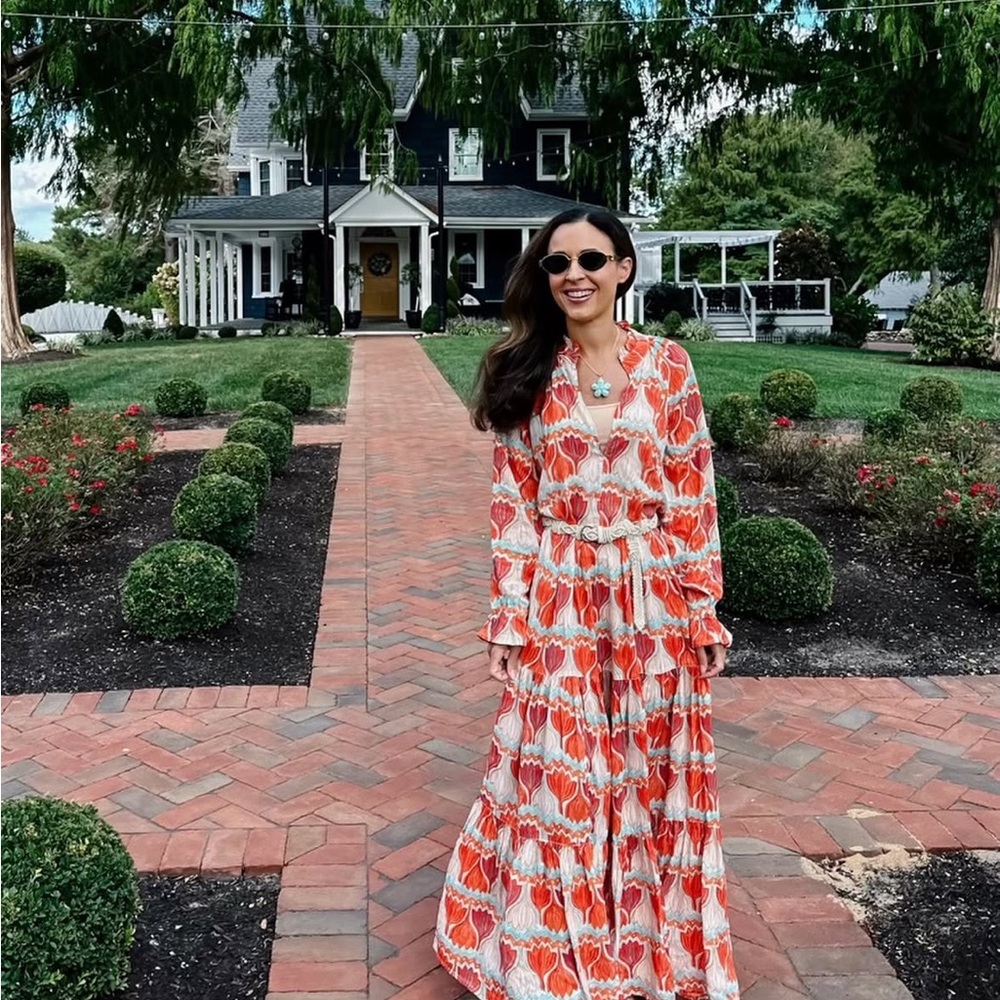 Elegant Floral Maxi Dress by Roma